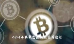 Core小狐钱包最新版使用教程